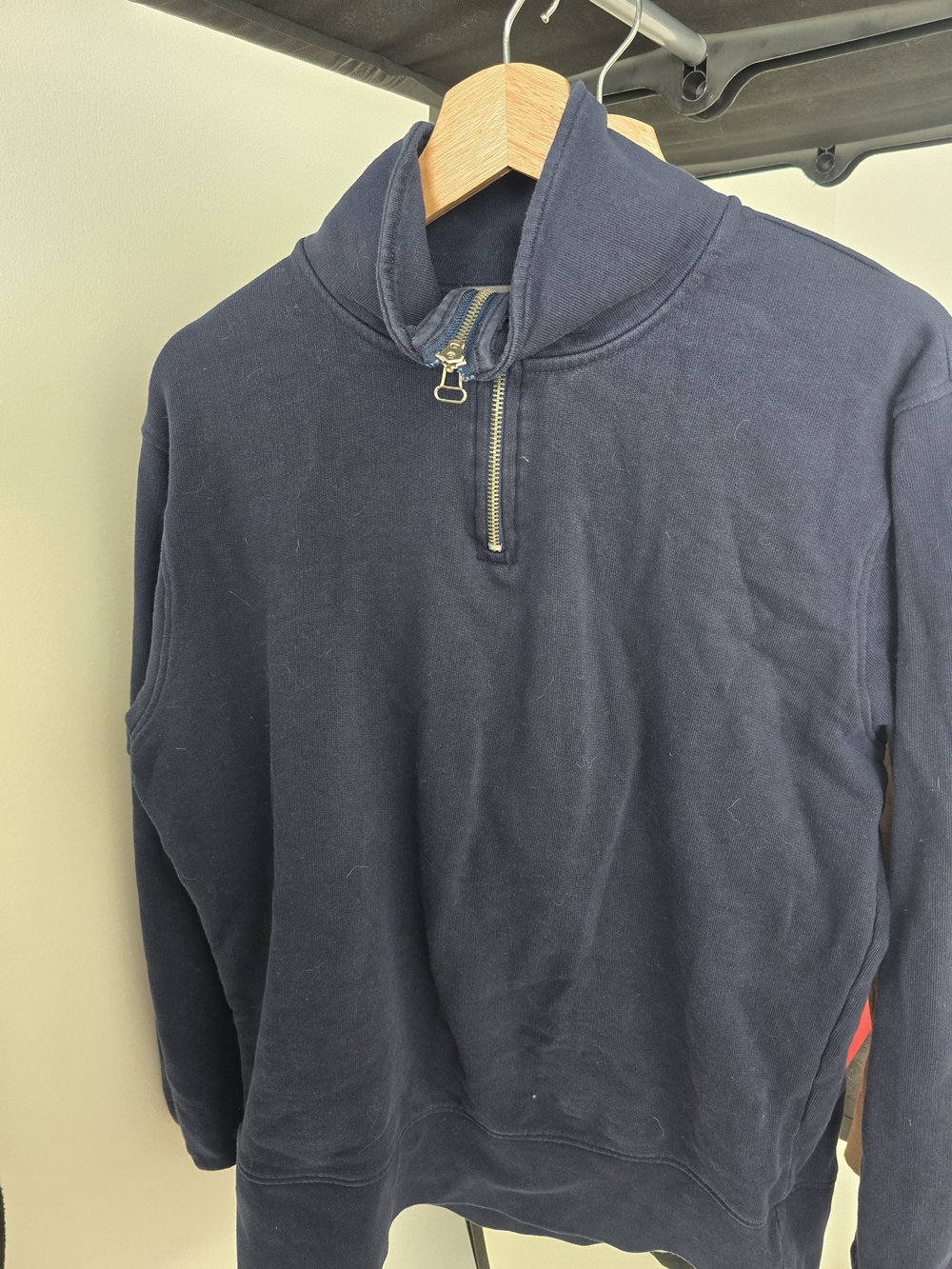 Slate & Stone Navy Half-Zip Pullover Sweater
